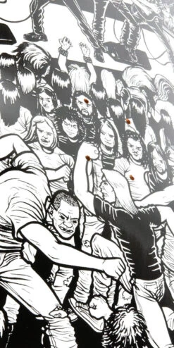 Metal Ben Raybourn Ktcm Skateboard Deck - 9.00" -Volcom Store BQ5F885 3