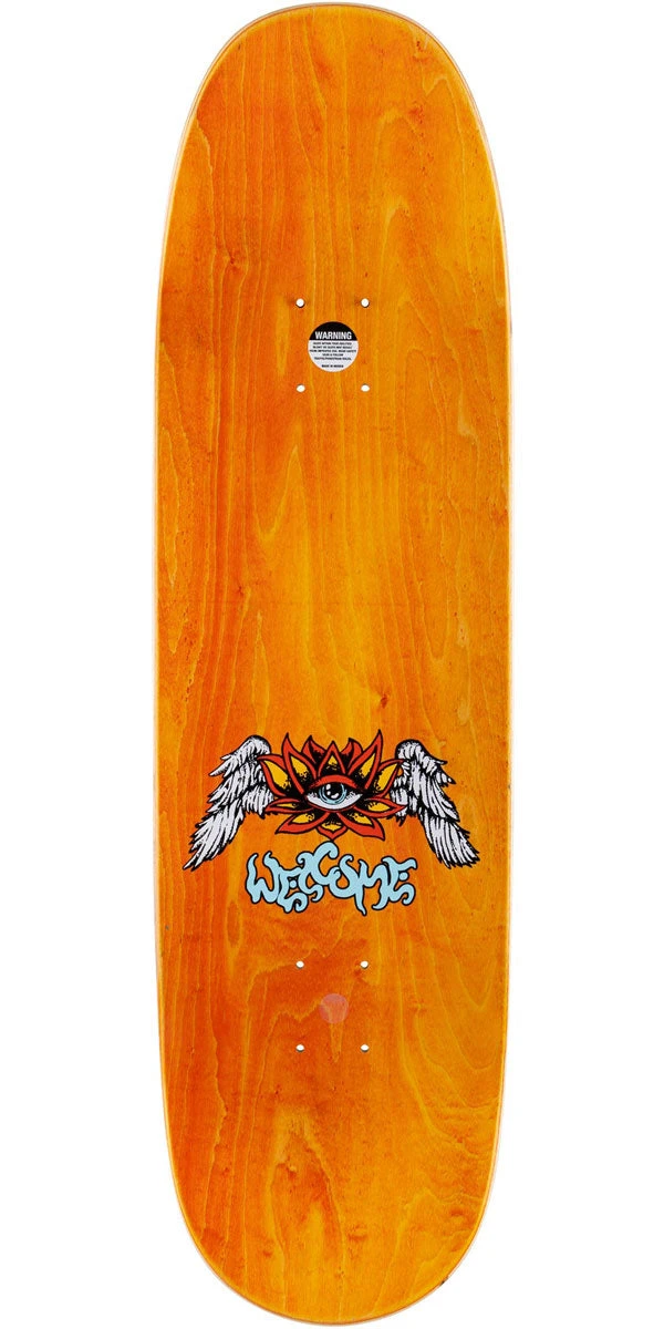 Welcome Ryan Reyes Rebirth On A Baculus 2 Skateboard Deck - Teal - 9.00" 2 Welcome Ryan Reyes Rebirth On A Baculus 2 Skateboard Deck - Teal - 9.00" - Image 2