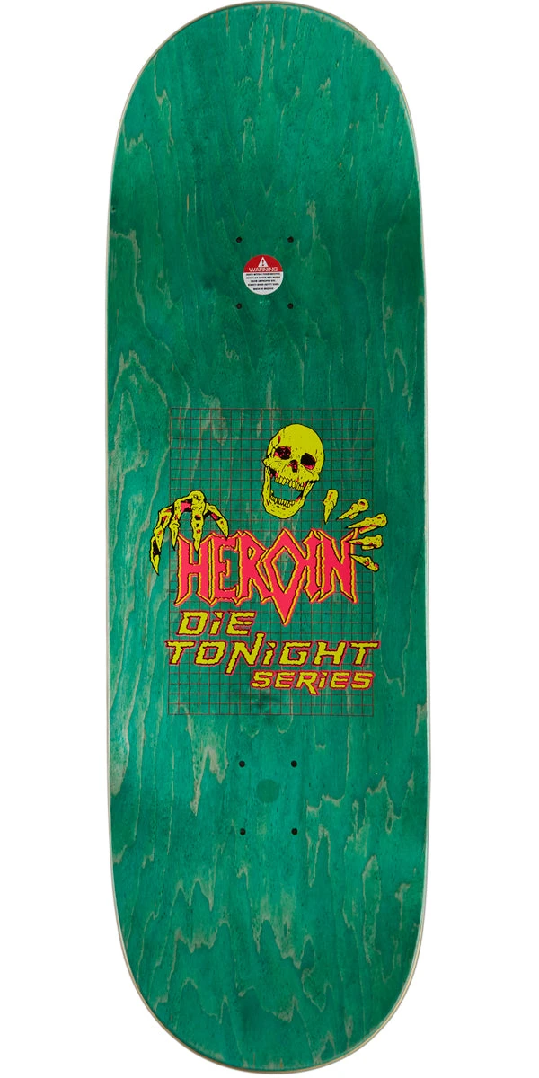 Heroin Craig Questions Die Tonight Skateboard Deck - 10.00" 2 Heroin Craig Questions Die Tonight Skateboard Deck - 10.00" - Image 2