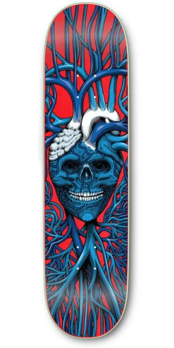 Strangelove Code Blue Medium Skateboard Deck - 8.125"