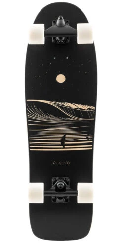 Landyachtz Surf Life Dark Wave Pre-Built Longboard Complete