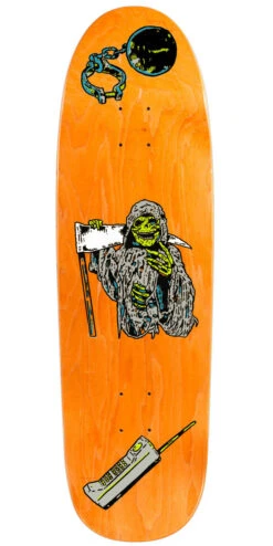 Funeral French Reaper Customs X Shaped Skateboard Deck French's Pick - 9.125"