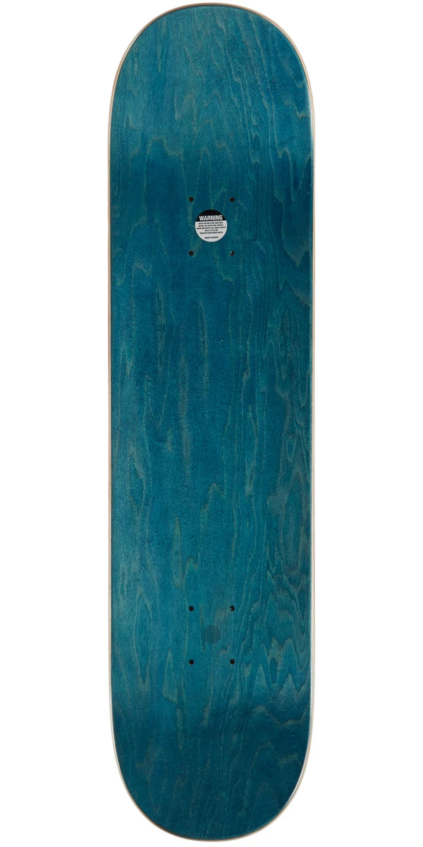 Hockey Half Mask Skateboard Deck - Black - 8.18" 2 Hockey Half Mask Skateboard Deck - Black - 8.18" - Image 2