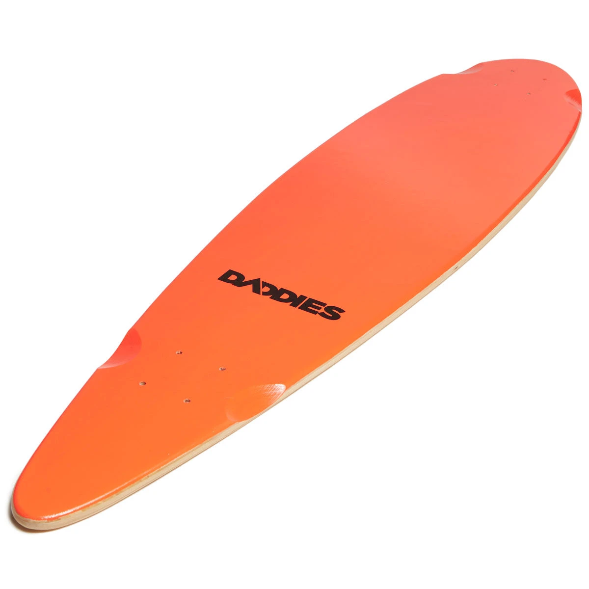 Daddies Logo Pintail Longboard Complete - Orange 4 Daddies Logo Pintail Longboard Complete - Orange - Image 4