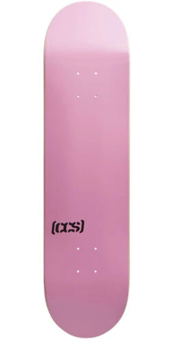 CCS Logo Skateboard Deck - Pink