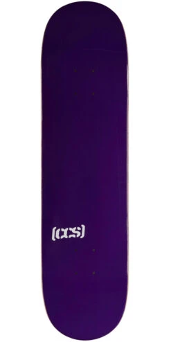 CCS Logo Skateboard Deck - Purple