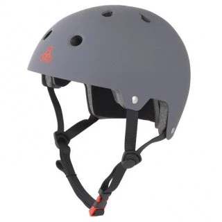 Triple Eight Sweatsaver Dual Certified Skateboard Helmet - Gun Matte 1 Triple Eight Sweatsaver Dual Certified Skateboard Helmet - Gun Matte